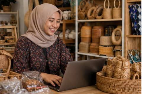 Ilustrasi berita lokal Simple News