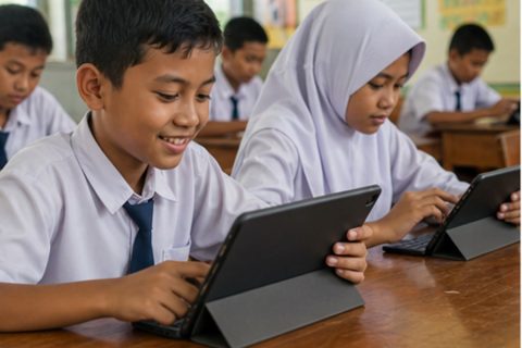 Ilustrasi berita lokal Simple News